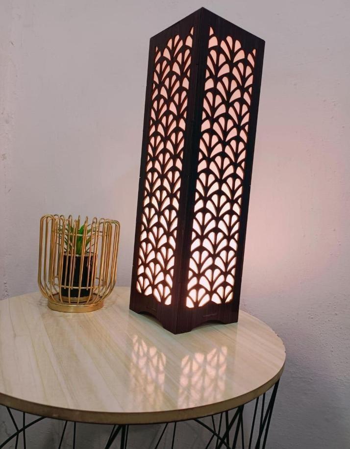 Modern Wooden Decorative Table Lamp for Home Lighting