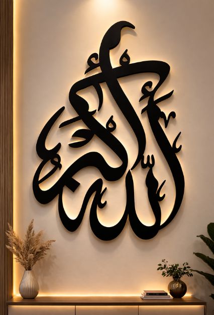 Allah u akbar Wall art